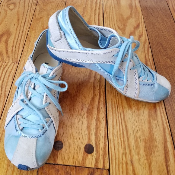 Diesel Shoes - Diesel Kikoru Trainers Suede satin lace up Shoes